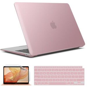 Apple Pink MacBook Case with Keyboard Cover